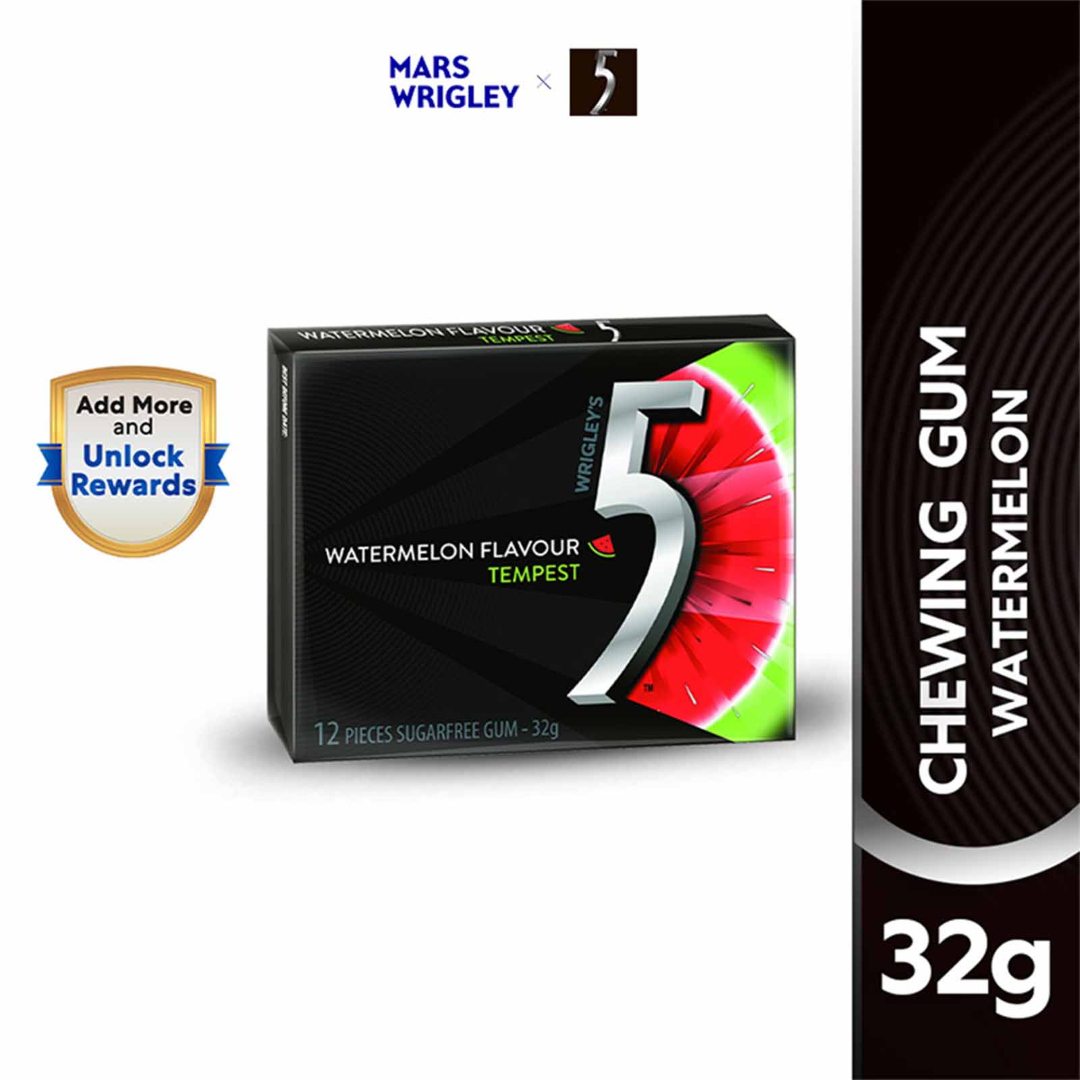5 GUM WATERMELON TEMPEST